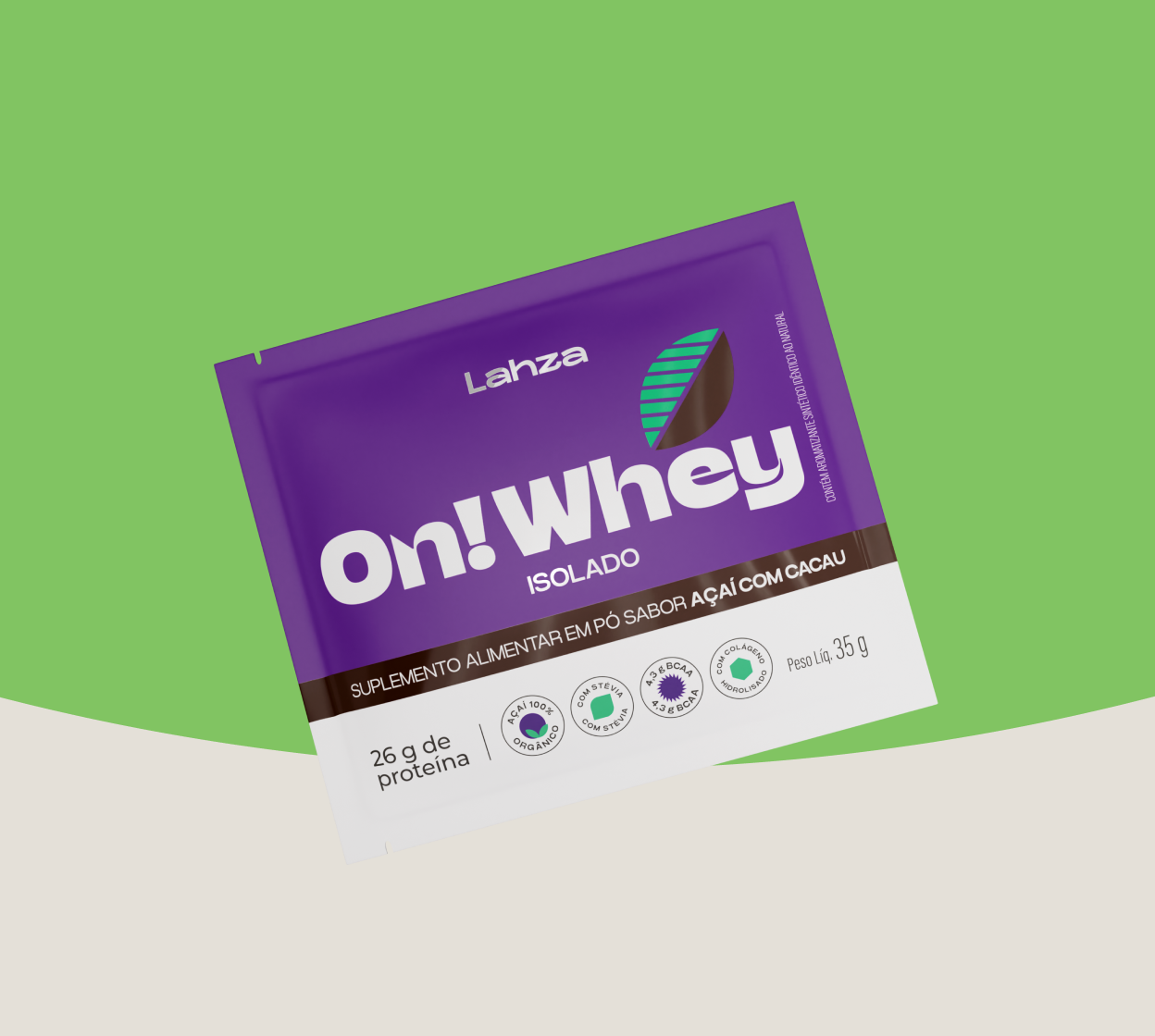 Whey Protein isolado Sachê 35g