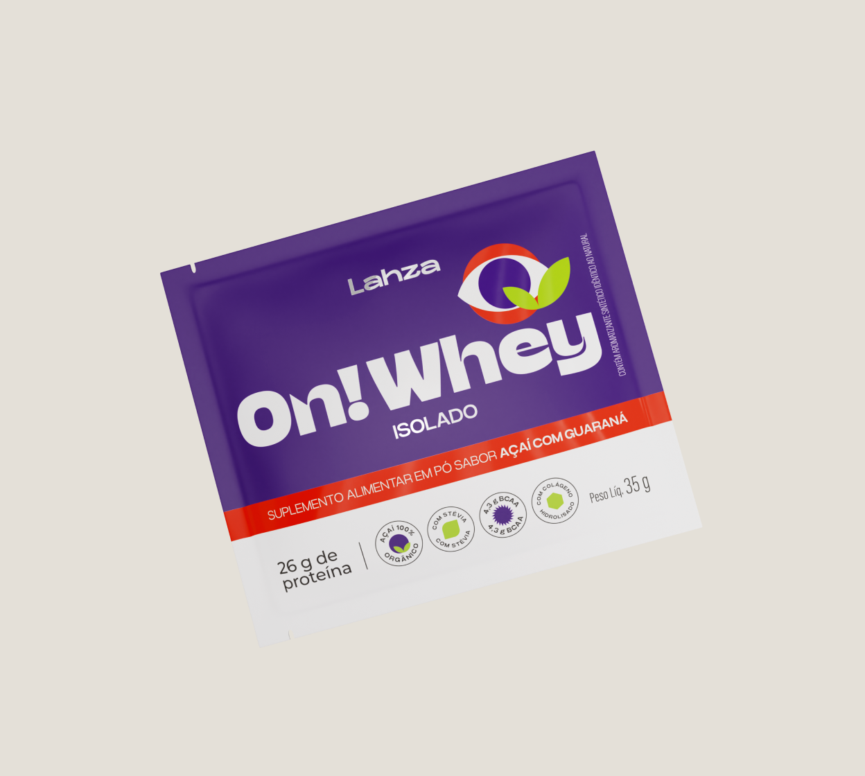 Whey Protein isolado Sachê 35g