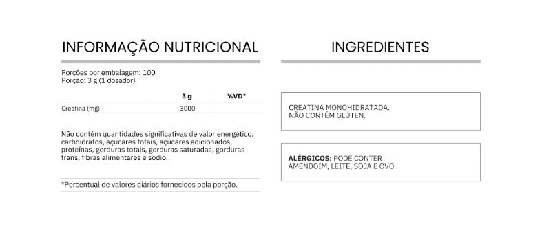 Creatina com ou sem qualidade!