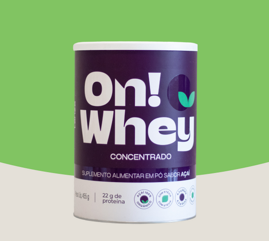Whey Protein Concentrado  - Lata 455g