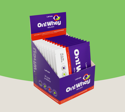 Display On Whey 35 gramas 10 Unidades