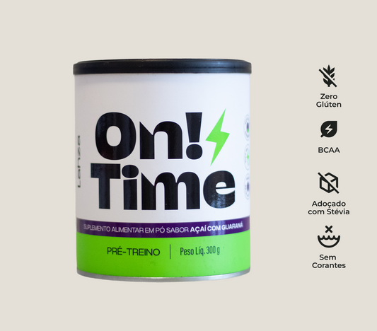 ON!Time – Pré-Treino 300g