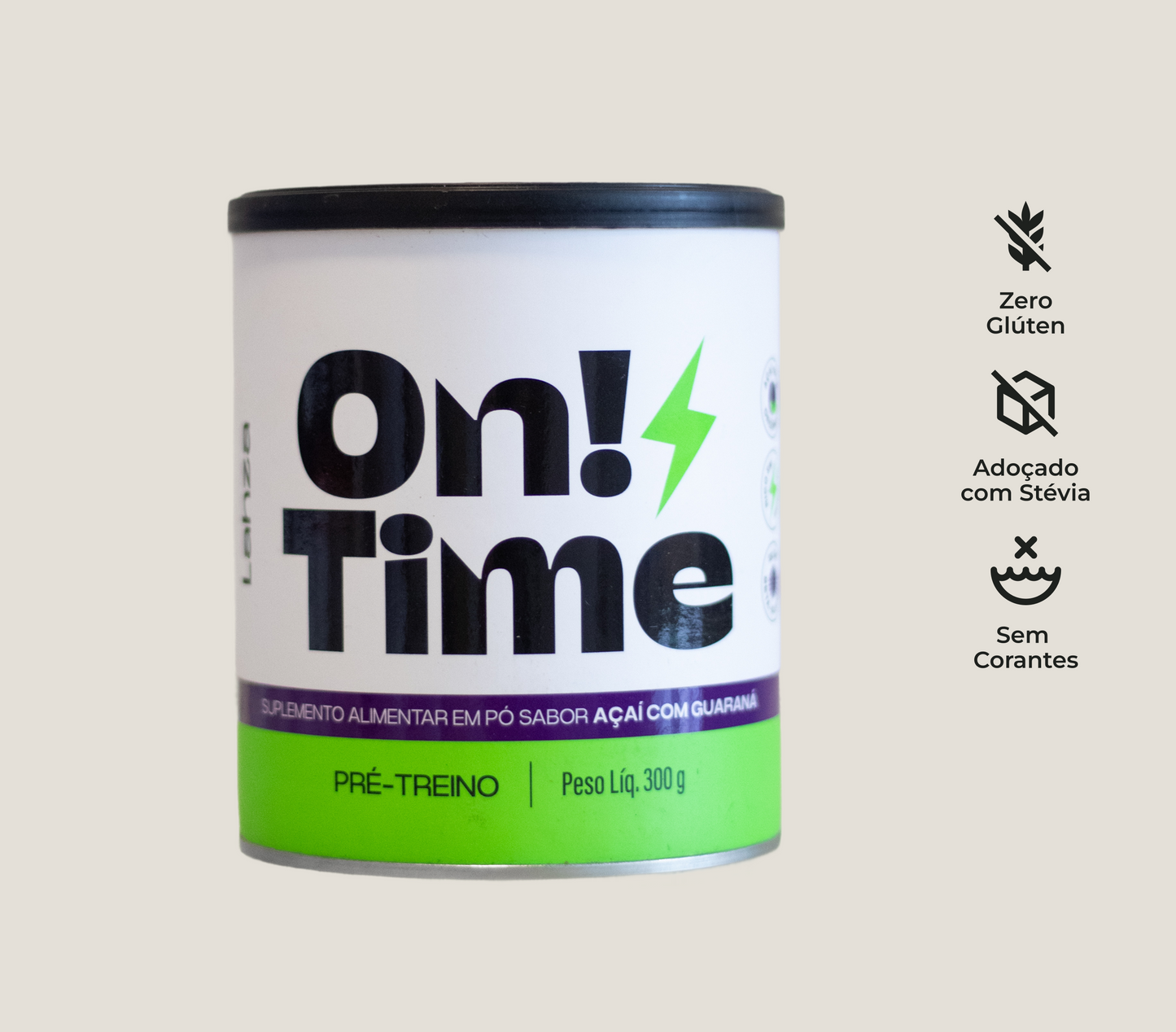 ON!Time – Pré-Treino 300g