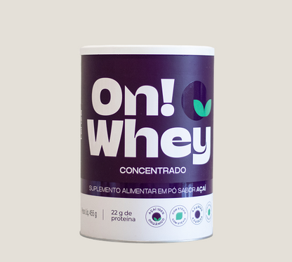 Whey Protein Concentrado  - Lata 455g